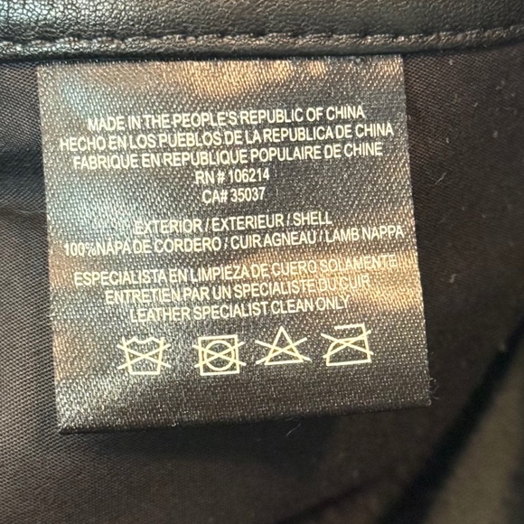 Joe's Jeans Black Lambskin Jeans - Picture 7 of 8